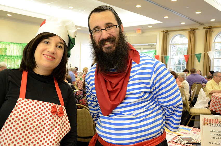 Chamie Bukiet and her husband, Rabbi Mendy Bukiet
