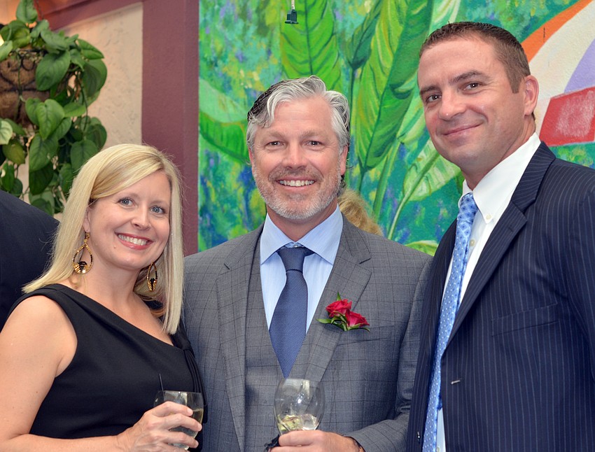Kristen Williams with Rich and Tom Urfer
