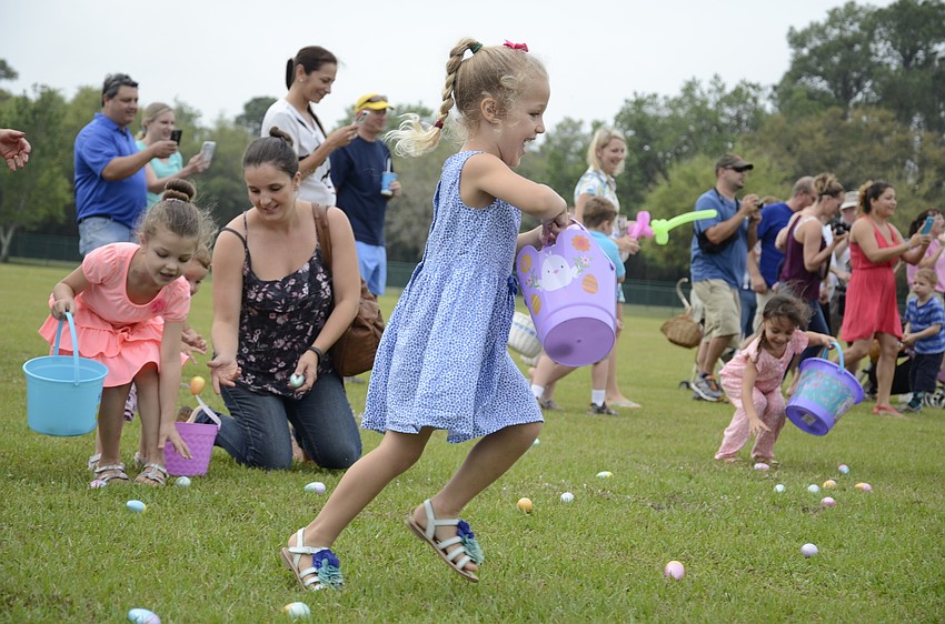 Phoebe Jessop of Lakewood Ranch collected 18 eggs.