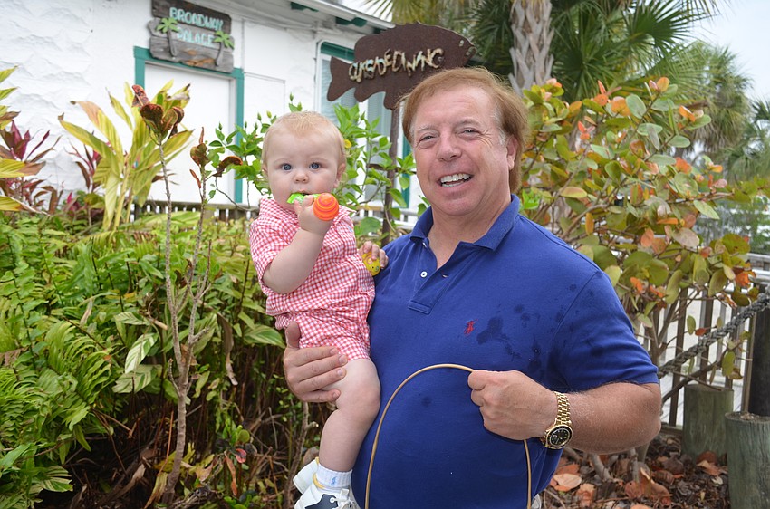 Eugene Nock and son, Easton, 1