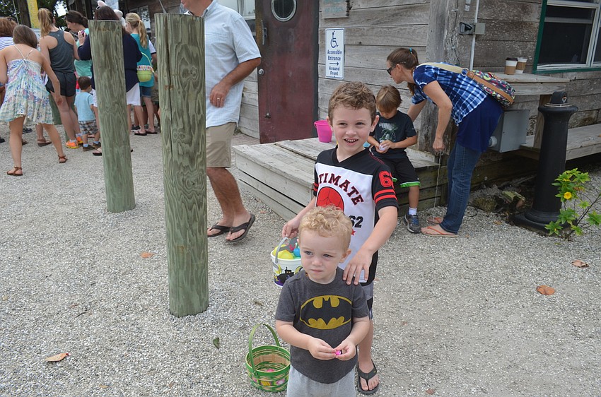 Tim Verheijen, 20 months, and brother, Ian, 5