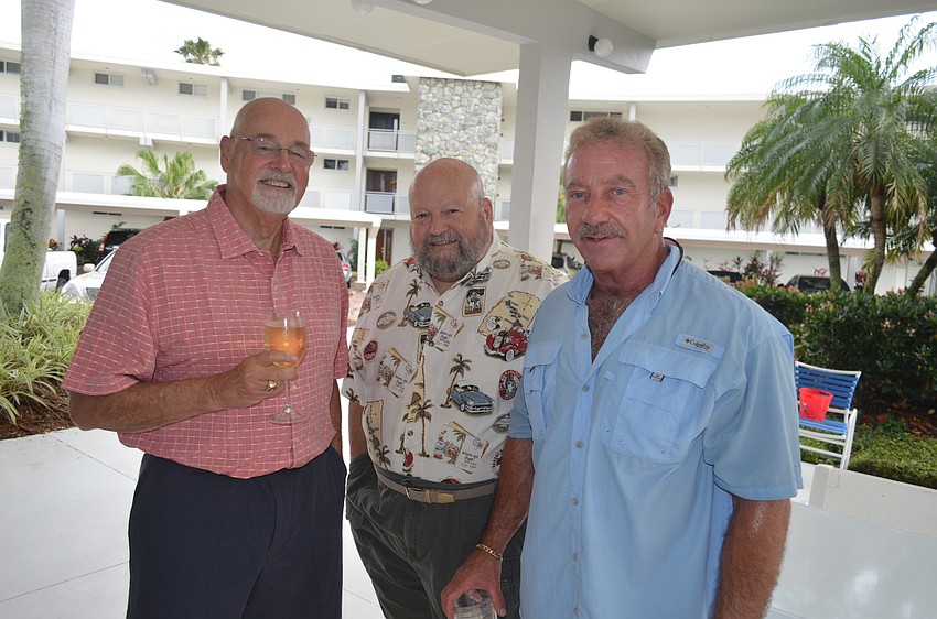 Paul Saxton, Bob Santaniello and Bill West