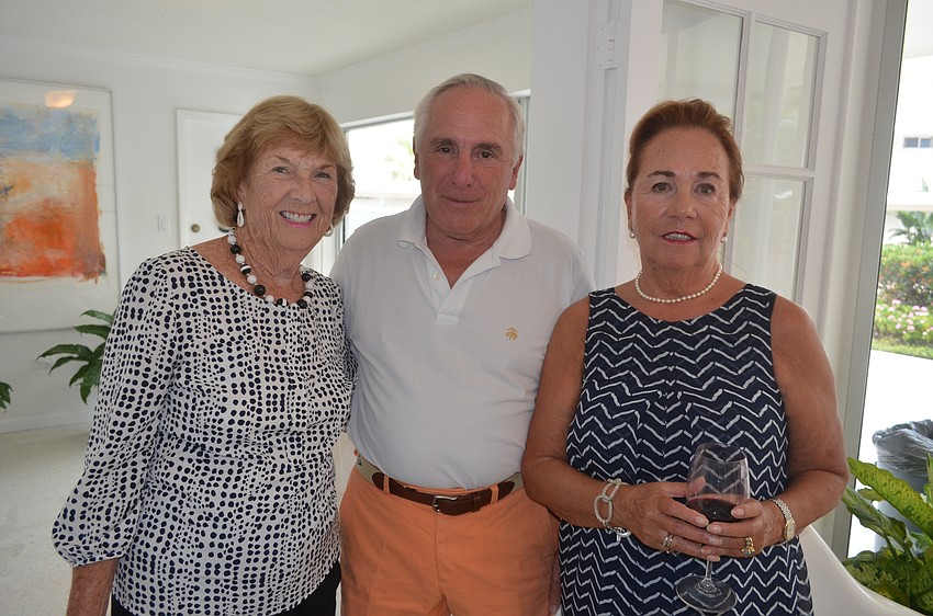 Edna Fussner and Peter and Clara Martini