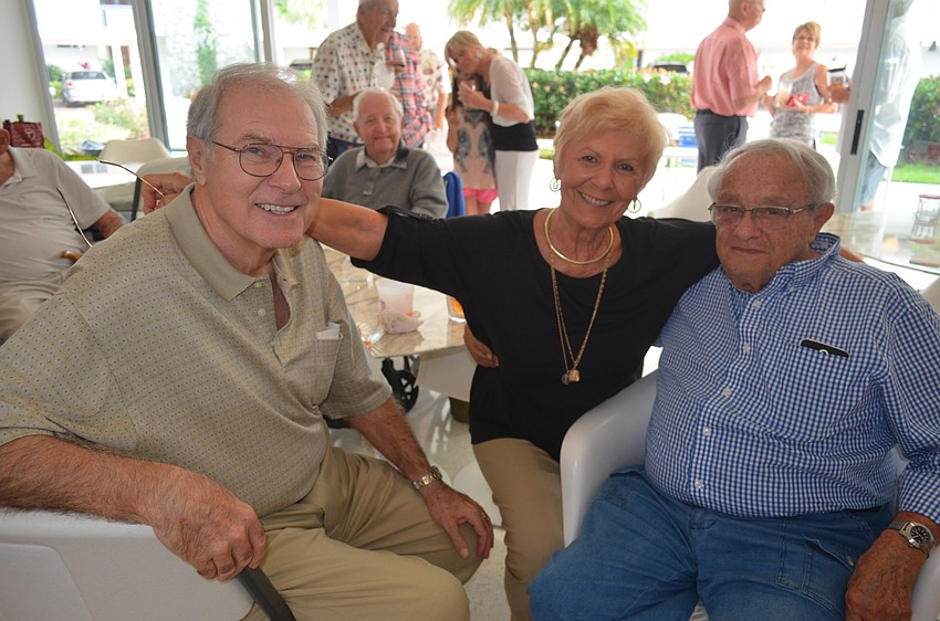 Fred and Margaret Wohlfahrt with Bob Goodman