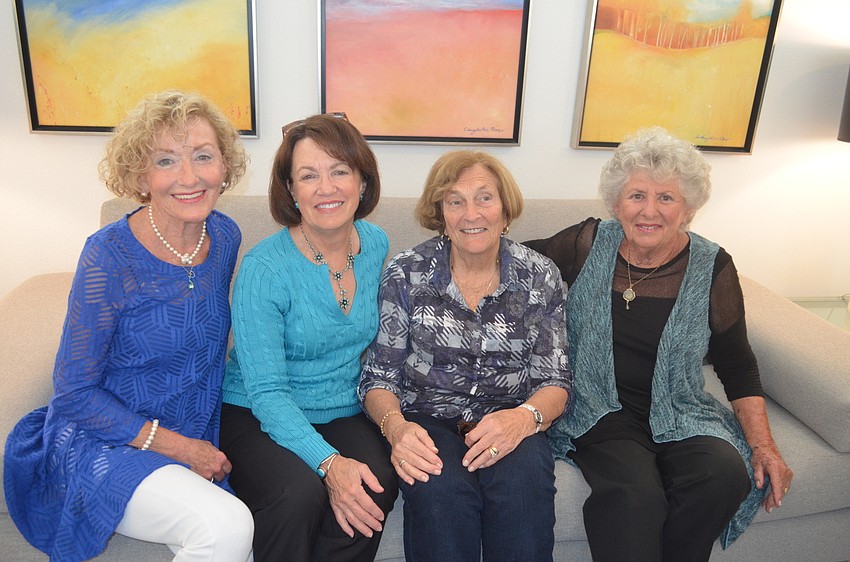Micheline Cholette, Michelle Ricciardi, Sue Goodman and Carolyn Schmith