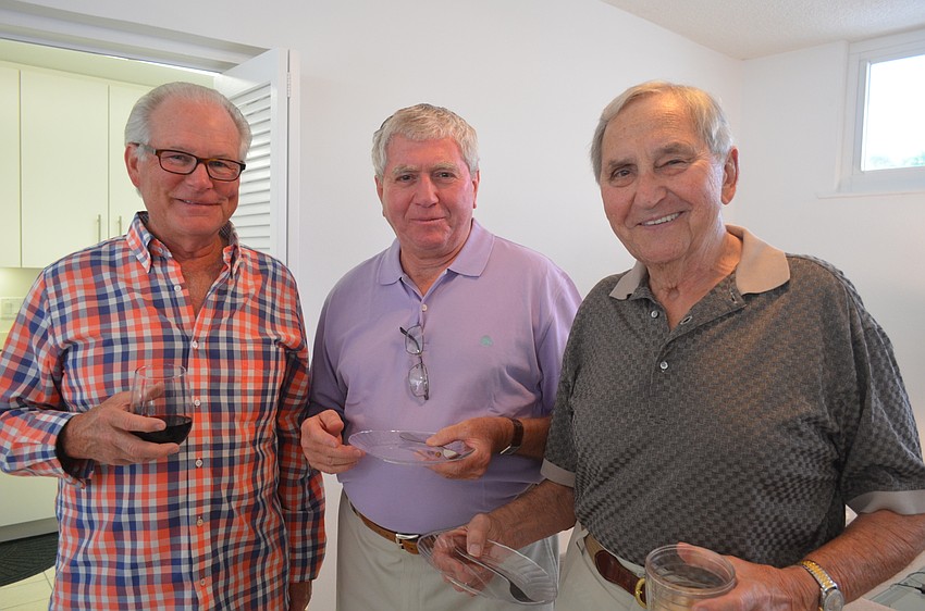 Tom Cobb, Bob Ricciardi and Bill Fussner