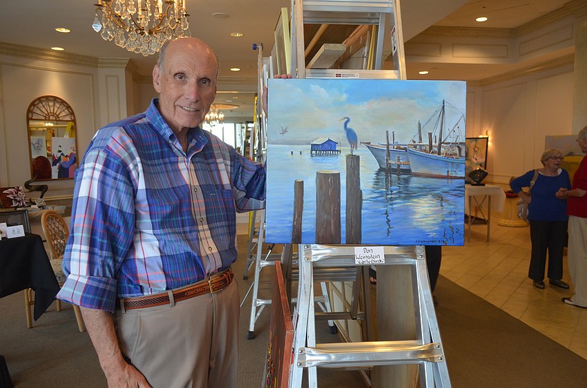Event chairman and artist Don Weinstein