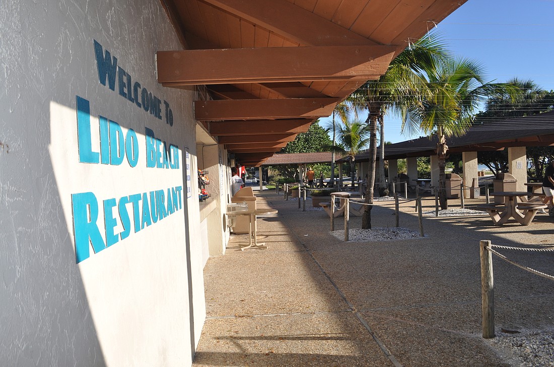 A proposal from private developer would replace the Lido Beach concession stand with a larger restaurant.