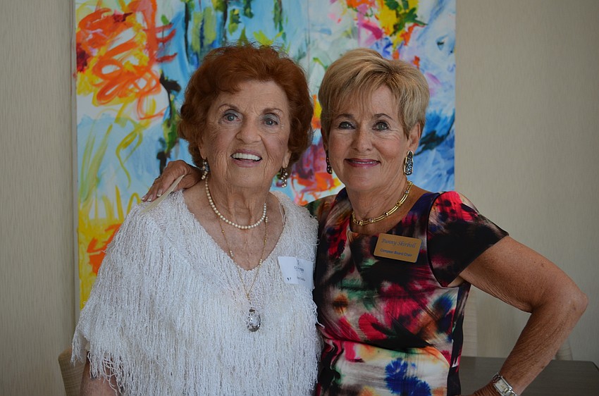 Ann Hartka and Bunny Skirboll