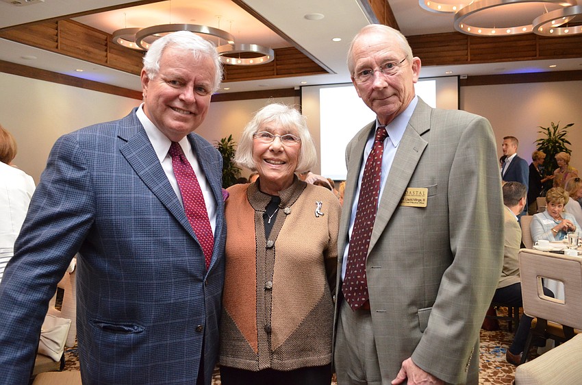 Dennis Stover, Gerri Aaron and Jack Minge