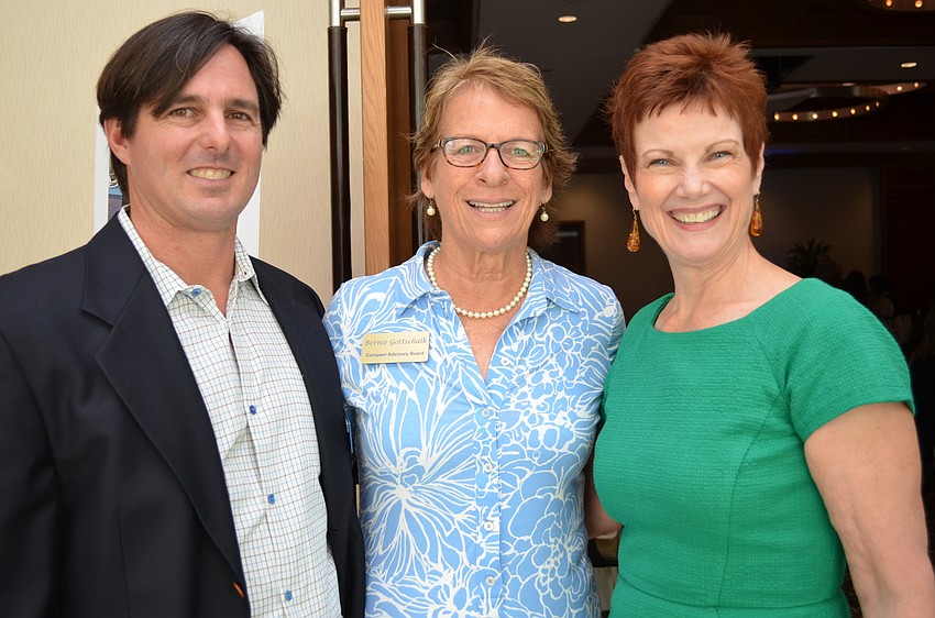 Paul Tarantino, Bernie Gottschalk and Lynn Buehler