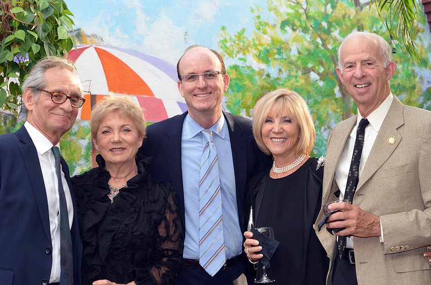 Jack and Fran Braverman, Greg Band and Cynthia and Stanley Wright