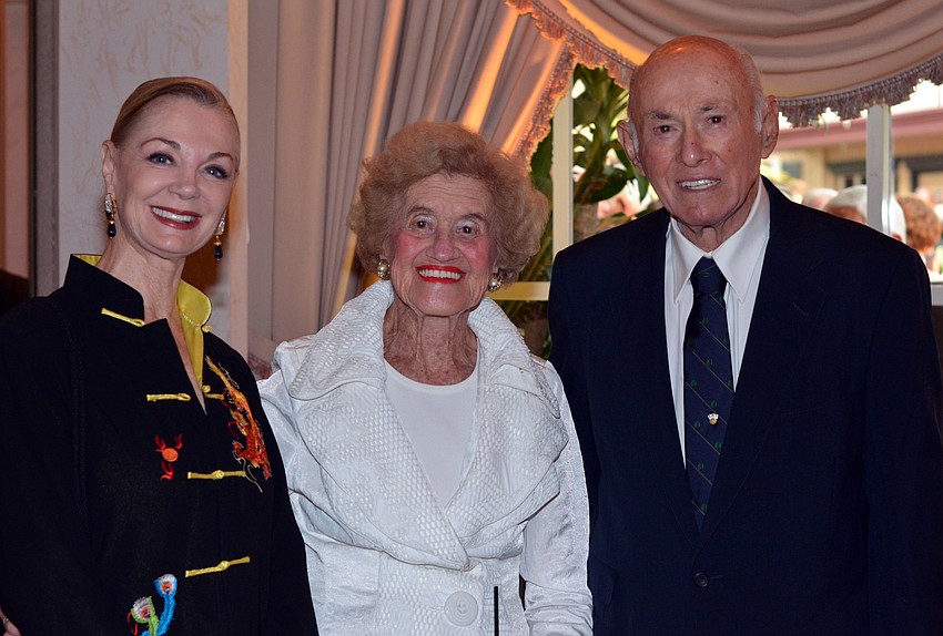 Jean Weidner Goldstein, Betty Schoenbaum and Al Goldstein