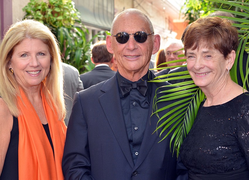 Sandra Frank with Keith and Linda Monda