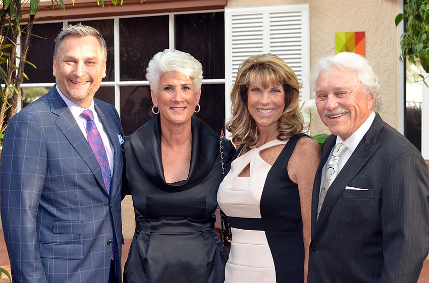 Rep. Doug Holder, Cheryl Schwarzwaelder and Carly Ann and Doug Holder