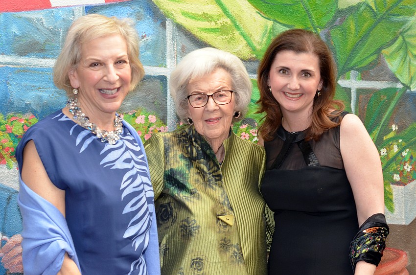 Sue and Dorothy Jacobson with Jessica Rogers