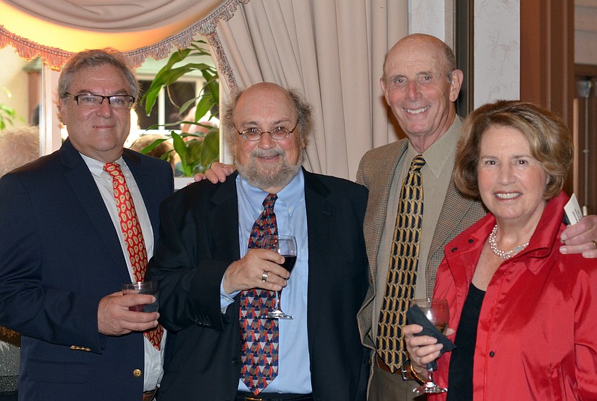 Dr. Avi Yoskowitz, Paul Rubin and Mayer and Judi Kersun