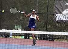ODA senior M'Balia Bangoura earned an automatic berth to the state tournament after winning the No. 1 singles and No. 1 doubles district  titles.