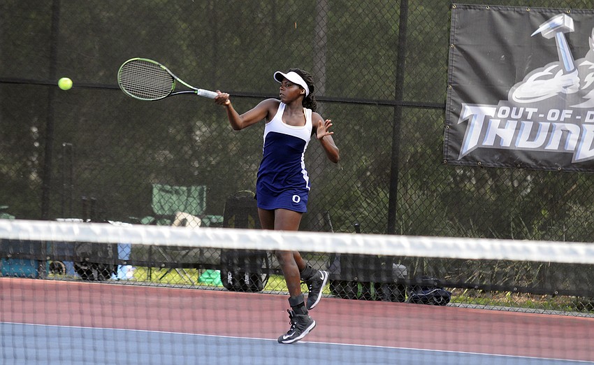 ODA senior M'Balia Bangoura earned an automatic berth to the state tournament after winning the No. 1 singles and No. 1 doubles district  titles.