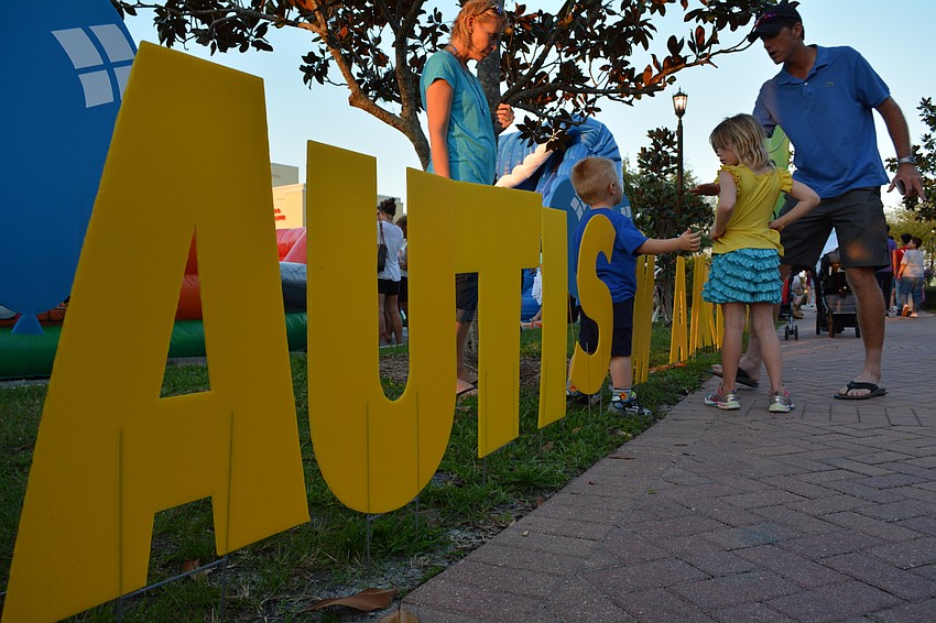 The night's theme put a spotlight on autism.