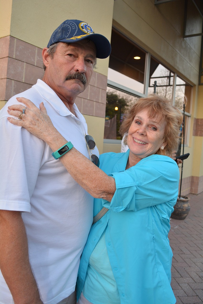 East County residents Al and Linda Eastman enjoy the event.