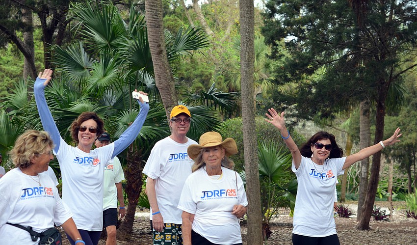 Team Euphemia Haye walked Joan Durante Park on Saturday, April 2.
