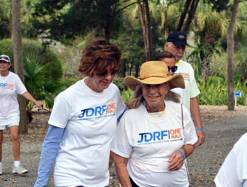 Team Euphemia Haye walked Joan Durante Park on Saturday, April 2.