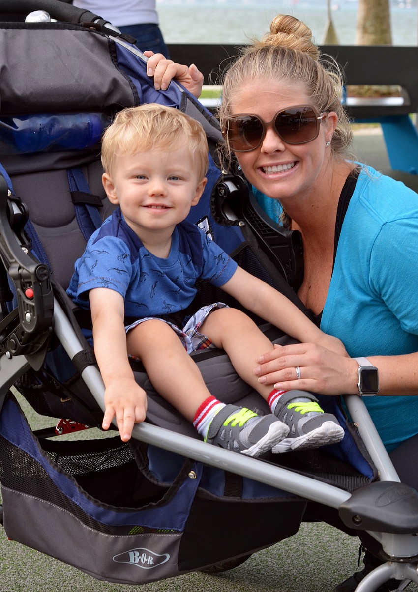 Katie Biter with her son Zachary