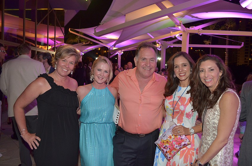Molly Lawson, Christi Wheeler, David Koffman, Jennie Famiglio and Donna Koffman