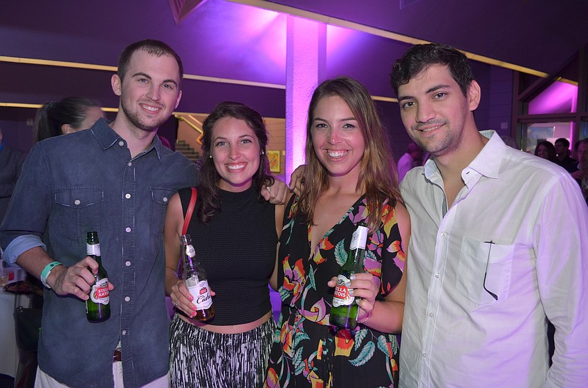 Nick Phillips, Jenna Payne, Chelsea Phillips and Alex Monroy