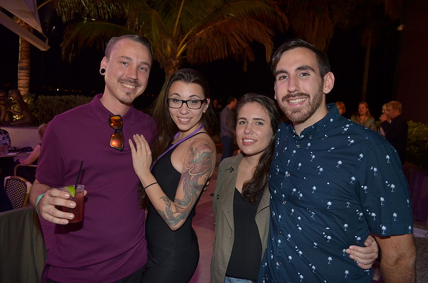 Austin Kowal, Gisselle Tirse, Natalie Monte and Keith Fratantaro