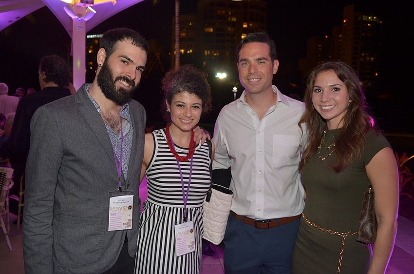 Alex Gabrielli, Christa Boarini, Brendan McQuaid and Tiffany Wenzel