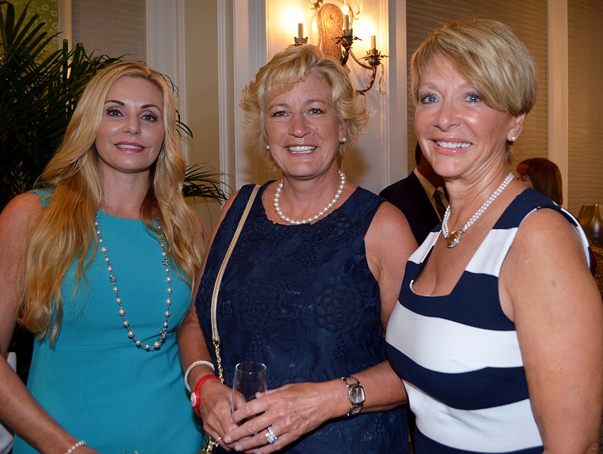 Melissa Howard, Lynn Brett and Clare Murphy