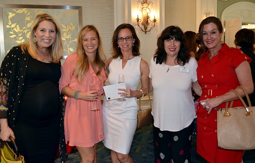 Tracy Spalsbury, Whitney Bartlett, Kim Livingood, Beth Graves and Michele Brault
