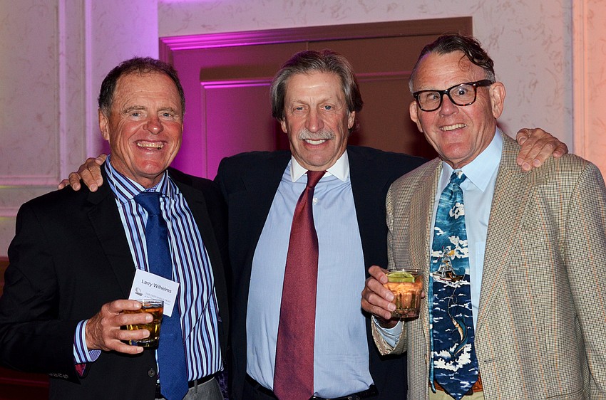 Larry Wilhelms, Bob Blattberg and Dyck Andrus