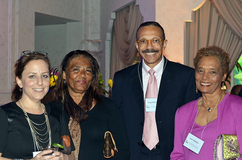 Jill Greenfield Feldman, Hannah and Greg McDaniel and Lois Watson