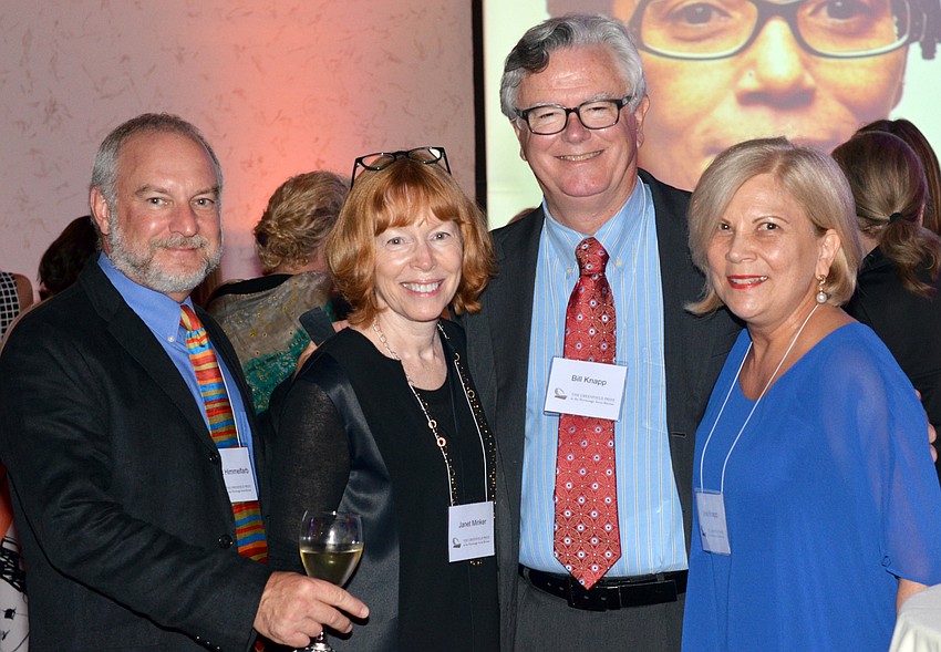 Elliott Himelfarb and Janet Minker with Bill and Jane Knapp