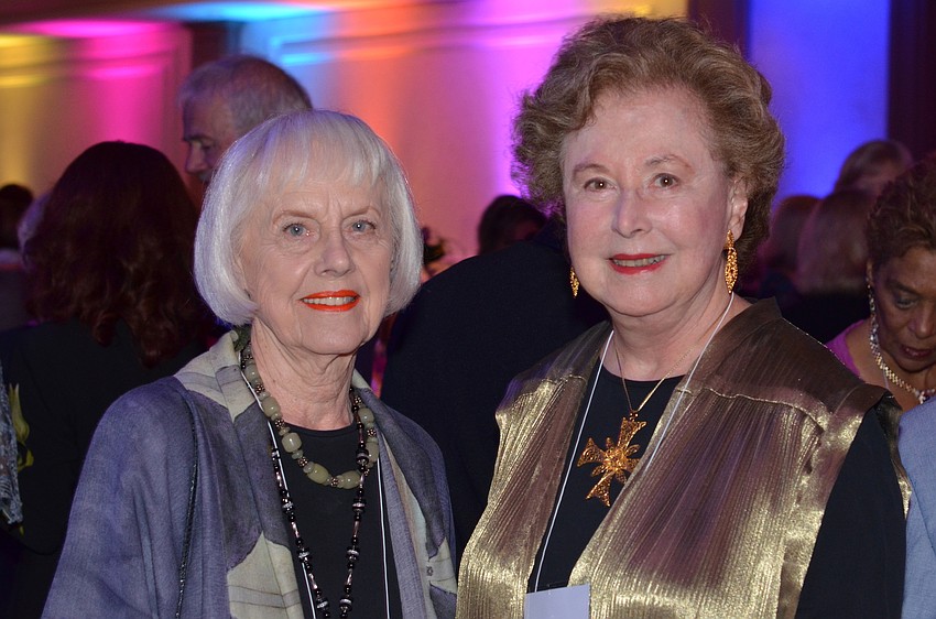 Carol Phillips and Joan Wood