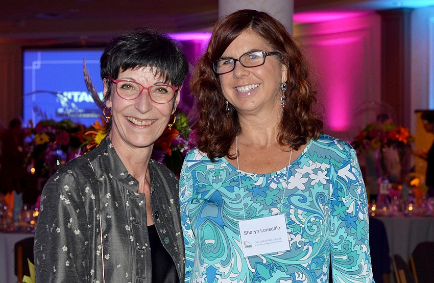 Tilde Van Uytven and Sharyn Lonsdale