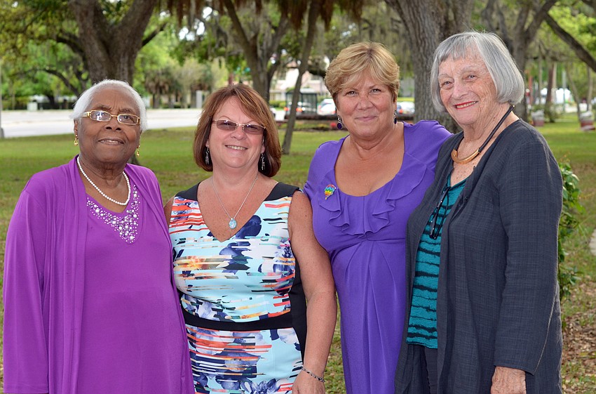 Estrella Clemendor, Jill McGraw, Sheila Cohen and Carol Hallinger