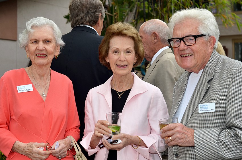 Dr. Gloria Schranz, Carolyn Conte and Dr. Richard Beebe