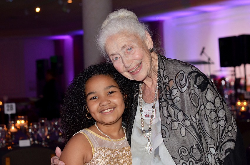 Aryam Pitts and Eva Slane