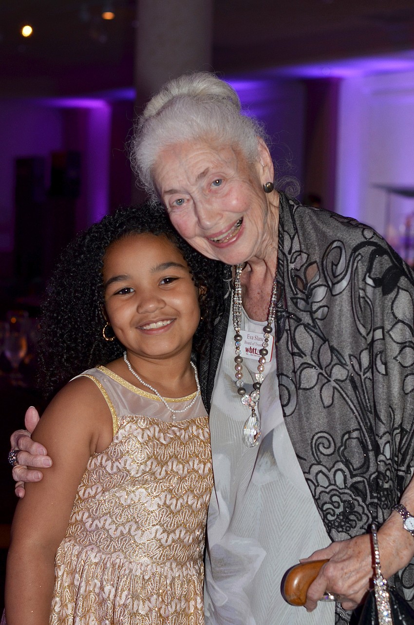 Aryam Pitts and Eva Slane