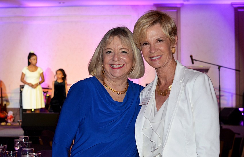 Marian Moss and Lynne Koy