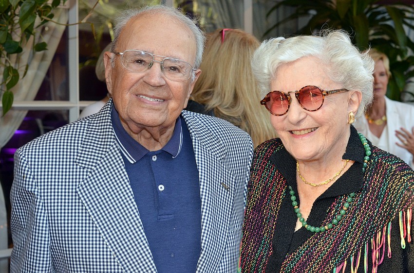 Len Gumley and Frances Robinson