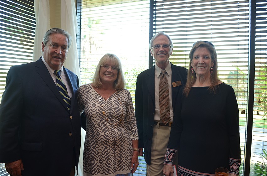 Kerry and LuAnne Kirschner with Joe and Mary McGruder