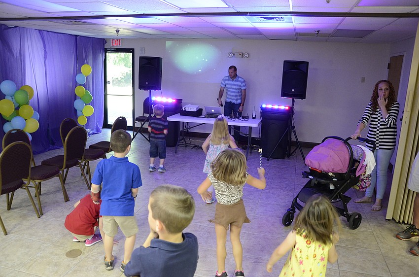 Kids danced along to 