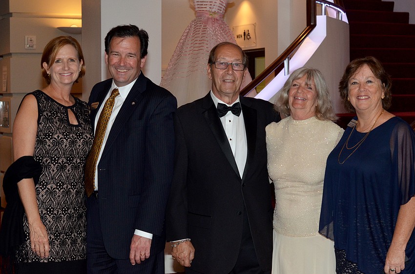 Donna and Thomas Beames, Fran and Barbara Misantone and Molly Maginn