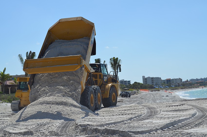 Longboat Key has broken down the mid-Key beach project into four segments.