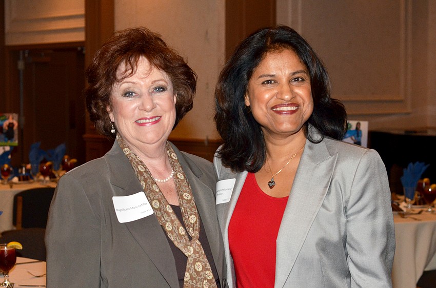 Mary LeMay and Philomena Pereira